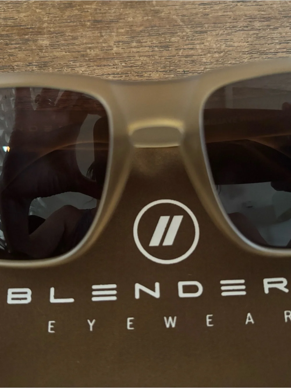 Blenders Eyewear Women's Matte Brown Sunglasses